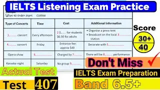 IELTS Listening Practice Test 2024 with Answers [Real Exam - 407 ]