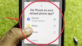 Eyecon Remove Default Dialer | Set Phone as your default phone App | kaise hataye Eyecon Default ko
