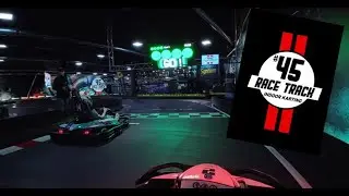 Go Kart ON BOARD at the 45 Kart Indoor  race + edit