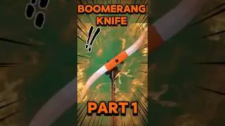 Boomerang knife