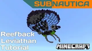 Minecraft | Subnautica Reefback Leviathan Tutorial