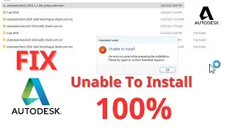 Fix Unable To Install Autodesk