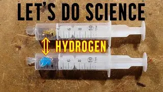 Standard zinc-air cell vs mystery gas generating cell.  (flame test)