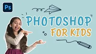PHOTOSHOP FOR KIDS | Create a Glowing Bunny & Butterfly Photo!