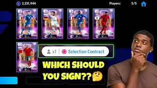 WHO SHOULD YOU SIGN FROM FREE SELECTION CONTRACT NATIONAL TEAMS 🤔?