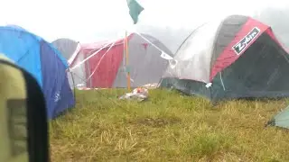 Гроза и немного града (live Нашествие 2015, 05.07.15)
