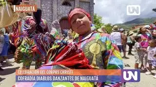 Celebración del Corpus Christi, Diablos Danzantes de Naiguatá