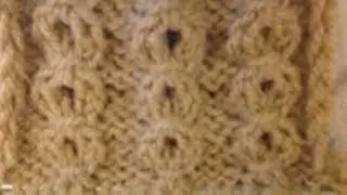 Образец вязания№1 Ажурные дорожки