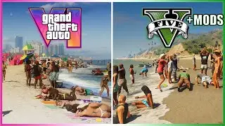 Making the Beach in GTA 5 look like GTA 6!
