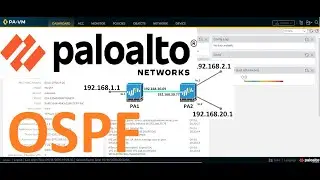 Configure OSPF on Palo Alto Firewall & Static Route Redistribution