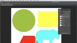 Photoshop Tutorial  : HOW TO Change Fill Color Of Vector Shapes