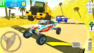 Offroad Buggy Car Driving - Parking Island: Mountain Road