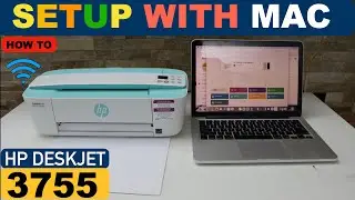 HP DeskJet 3755 Setup Mac, Complete WiFi Setup, Connect To Home Wireless Network, Use With HP Smart.
