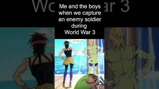 Jojo Meme: Me and the boys during WW3 💀 #jojosbizzareadventure #jjba #jojo