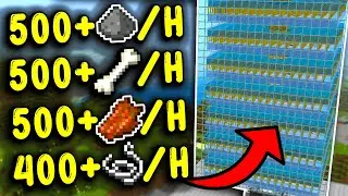 BEST MOB XP Farm Minecraft Bedrock 1.21!