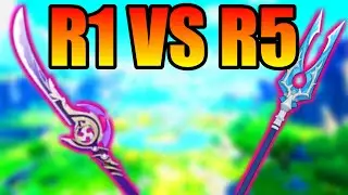 R5 Catch VS R1 Engulfing Lightning DPS Comparison