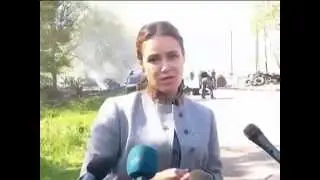 Королевская побывала на баррикадах Славянска