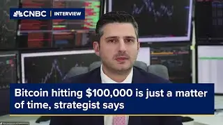 Bitcoin hitting $100,000 is just a matter of time, strategist says