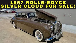 Classic.com Presents: Elegant 1957 Rolls-Royce Silver Cloud FOR SALE @ NO RESERVE on Bring a Trailer