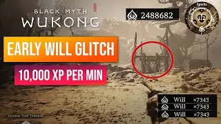 Black Myth Wukong XP Farm | Sparks Farm & Will Farm In Chapter 2 After Patch 1.0.8 | 10,000 Per Min!