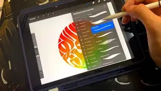 Calligraphy on iPad [Procreate + Apple Pencil]