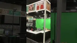 Chicago Green Screen Photo Booth for Choctaw Nation at the 2024 Travel and Adventure Show