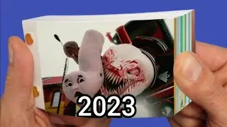 Evolution of Cursed Thomas VS Choo Choo Charles Flipbook Animation