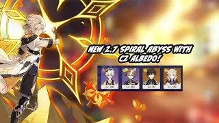 2.7 Spiral Abyss 9 stars with C2 Albedo Geo team!