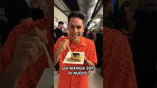 Luì mangia la torta con Sofì 😂