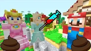 Minecraft Wii U - NEW Super Mario Adventures - ELSA IS PREGNANT, MARIO POOPS! [CRINGE] [16]