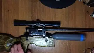 Обзор на pcp винтовку на съёмных вышибных баллонах/Пневматика