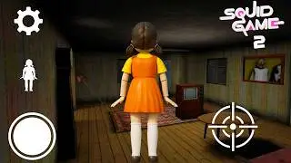 Playing As The SQUID GAME DOLL In Granny Chapter 2 On Hard Mode!