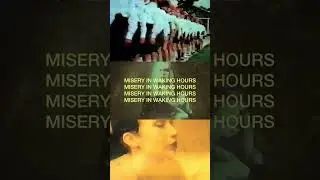 MISERY IN WAKING HOURS #newworlddepression