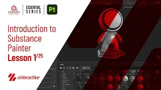 Introduction to Substance Painter | Lesson 1 of 25 | Substance Painter Full Course