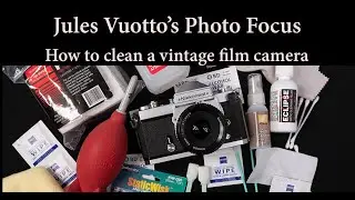 How to clean a vintage film camera