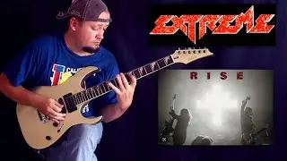 How to play solo Extreme - Rise! Tabs.