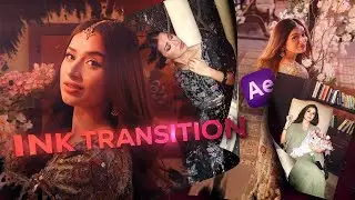 INK TRANSITION TUTORIAL | Adobe After Effects