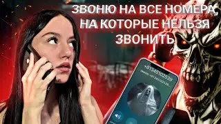 ЗВОНЮ На ВСЕ НОМЕРА, На Которые НЕЛЬЗЯ звонить… МНЕ ОТВЕТИЛИ