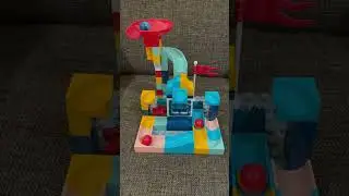 Free Fall and Jump - Satisfying Build Marble Run