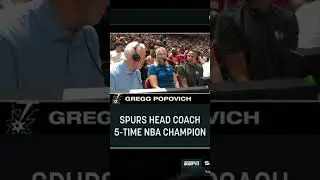 Coach Pop loving his new guys 🖤🤍