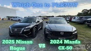 2024 Mazda CX-50 Preferred vs 2025 Nissan Rogue SV: Which one is best for you??