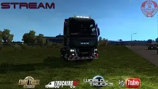 STREAM ( LIVE ) Играем в Euro Track Simulator 2 MP ( ВТК 