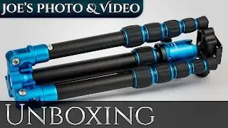 MeFOTO Aluminum Backpacker Travel Tripod | Unboxing
