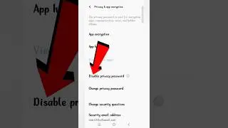 Apps Lock Ko Kaise Hataye | How To Disable Apps Lock | #sorts #viral #tech