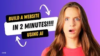 BUILD A WEBSITE IN 2 MINUTES with AI!! and without writing any CODE! | Dorik AI