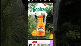Tropicana Poster Design #pixellabtutorial #graphicdesign #photoshop