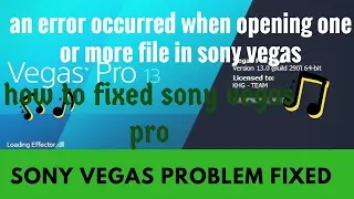 Fixed, Warning an error occurred while opening one or more files, occurred while opening a file