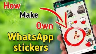 How to make own WhatsApp stickers in tamil