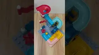 Satisfying Build and Sound 🌀 461 🔴 Marble Run Race ASMR Blocks 