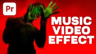 BEST MUSIC VIDEO EFFECTS IN PREMIERE PRO|#premierepro #musicvideo